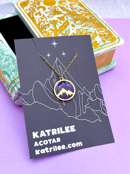 Velaris Night Court Necklace - ACOTAR Collection