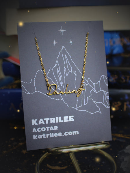 Officially Licensed ACOTAR Darling Necklace