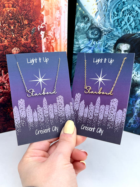 Officially Licensed Crescent City Starborn Bryce Quinlan Name Necklace