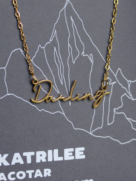 Officially Licensed ACOTAR Darling Necklace