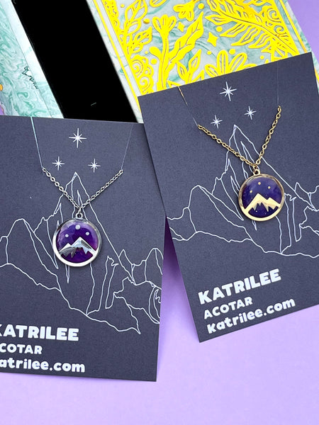 Velaris Night Court Necklace - ACOTAR Collection