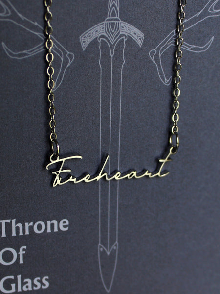 Officially Licensed Fireheart Stainless Steel Necklace