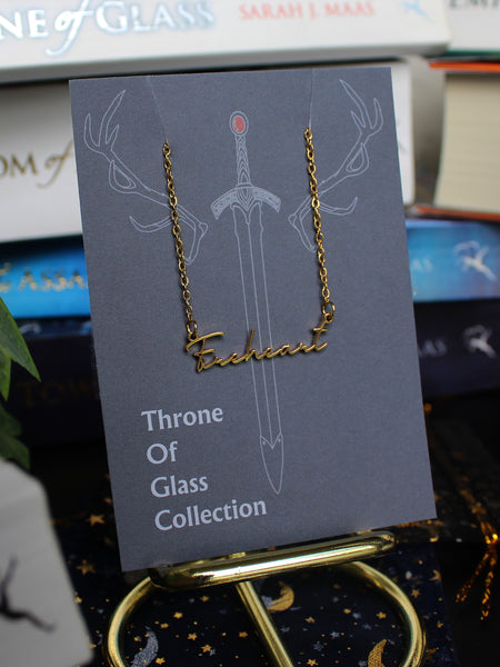 Officially Licensed Fireheart Stainless Steel Necklace