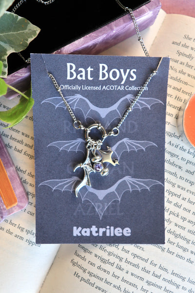 ACOTAR Bat Boys Charm Necklace
