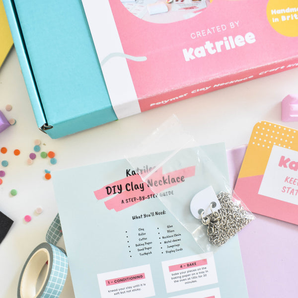Katrilee DIY Polymer Clay Necklace Kit