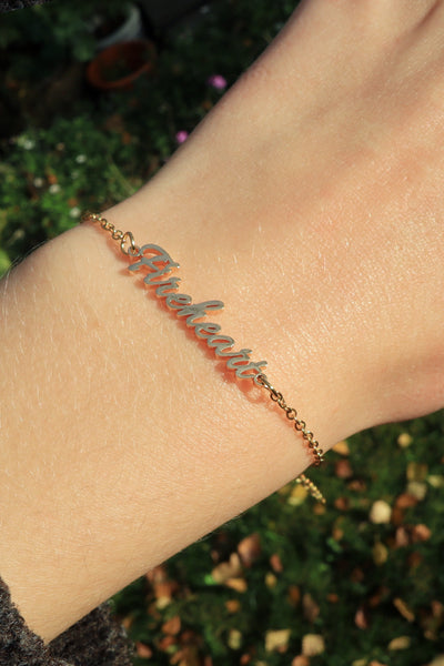 Officially Licensed Fireheart Stainless Steel Bracelet