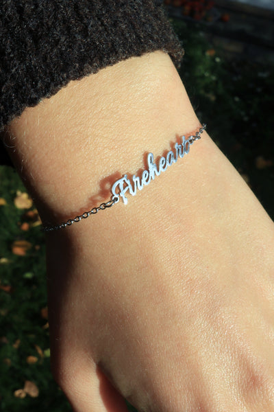 Officially Licensed Fireheart Stainless Steel Bracelet