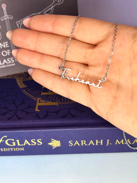 Officially Licensed Fireheart Stainless Steel Necklace