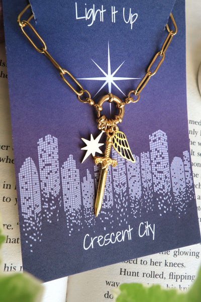 Crescent City Starborn Charm Necklace