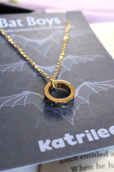 ACOTAR Bat Boys Siphon Ring Necklace