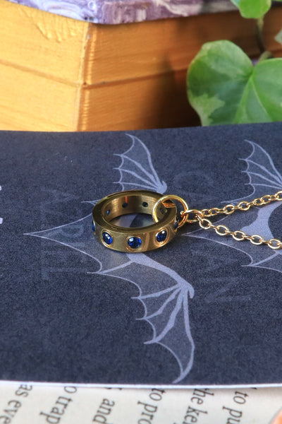 ACOTAR Bat Boys Siphon Ring Necklace