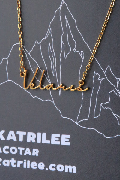 Officially Licensed ACOTAR Velaris Stainless Steel Necklace