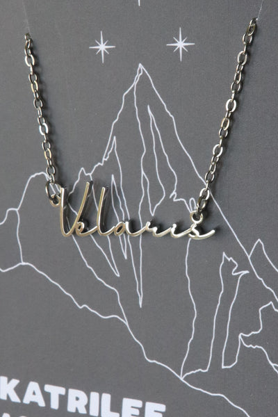 Officially Licensed ACOTAR Velaris Stainless Steel Necklace