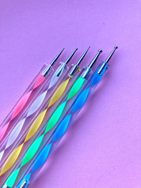 Set 5 Clay Ball Shaping Pens - Katrilee