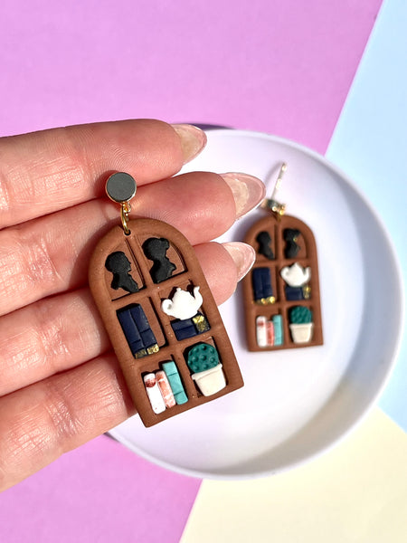 RARE 2025 Bookcase Earrings