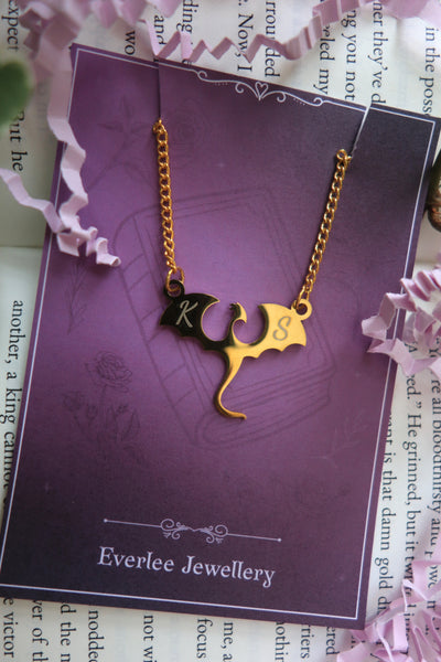 Personalised Dragon Pendant Necklace