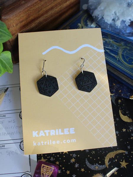 RARE 2025 D20 Dice Earrings