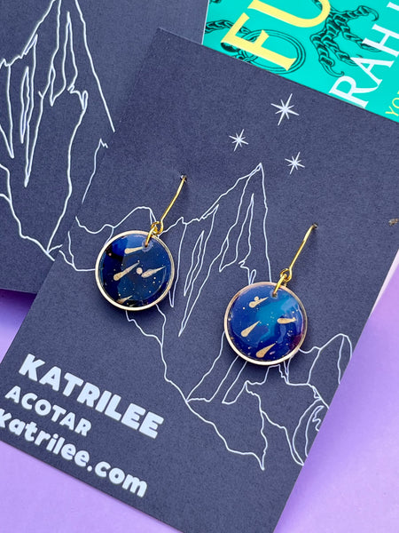 Velaris Starfall Earrings - ACOTAR Collection