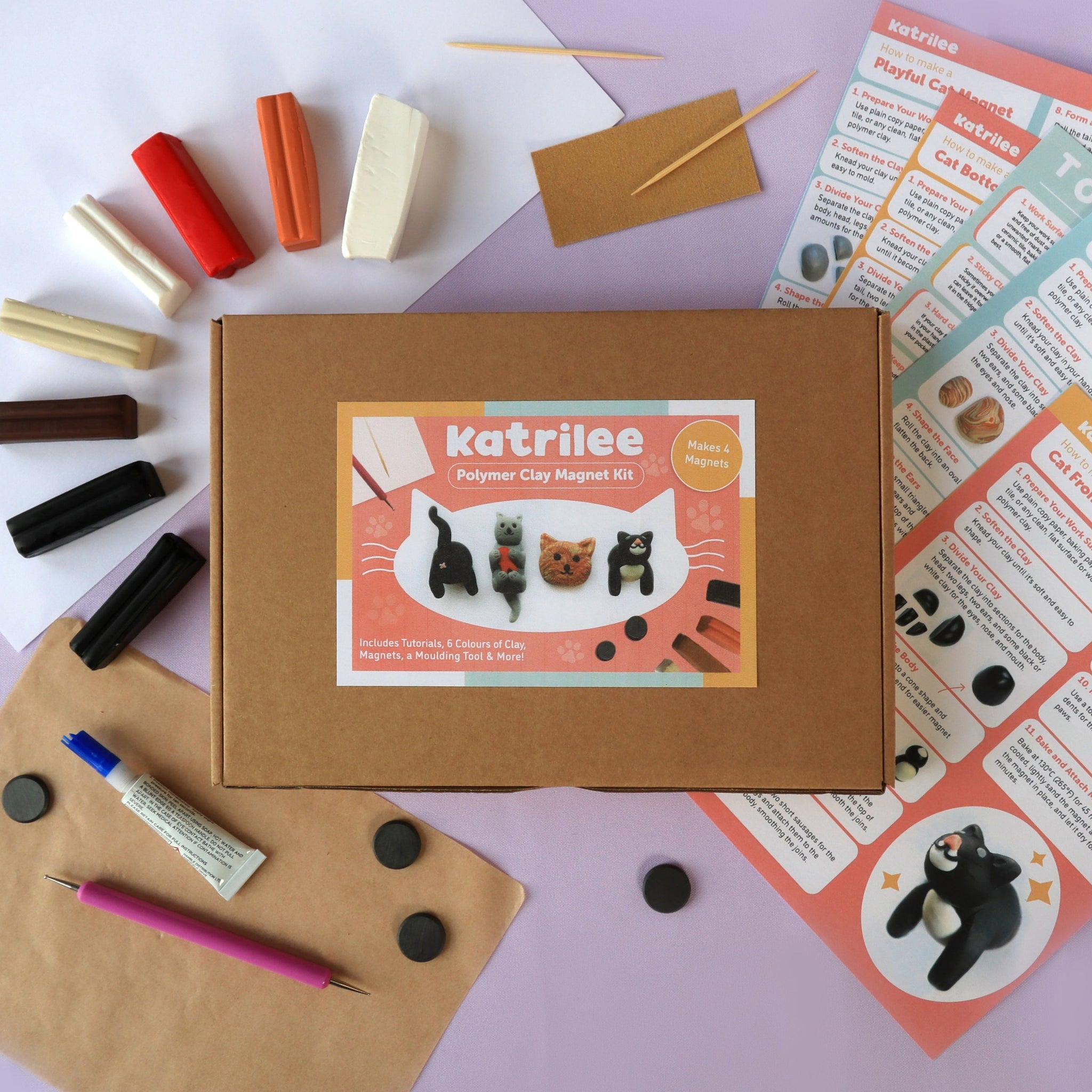 DIY Cat Magnet Kit