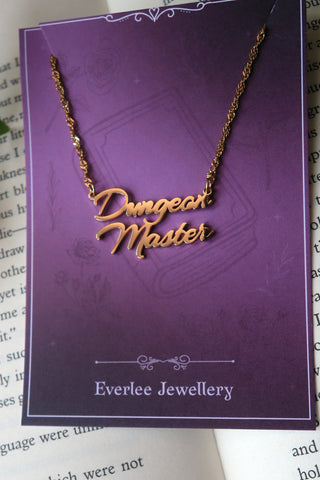 Dungeon Master Stainless Steel Necklace