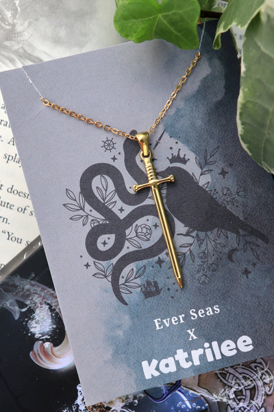 The Ever King Sword Pendant Necklace