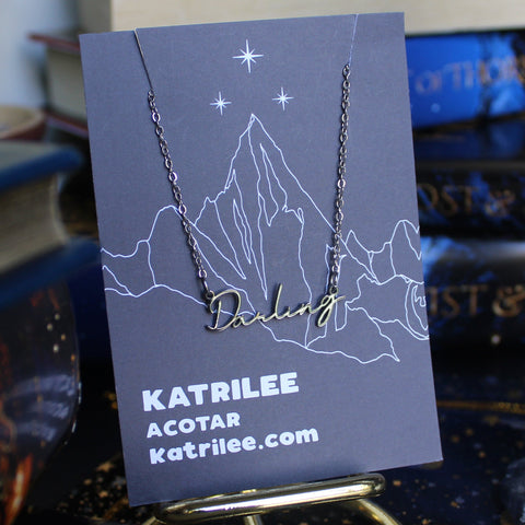 Officially Licensed ACOTAR Darling Necklace