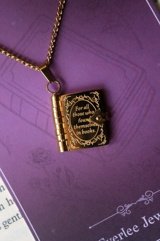 Personalised Book Locket