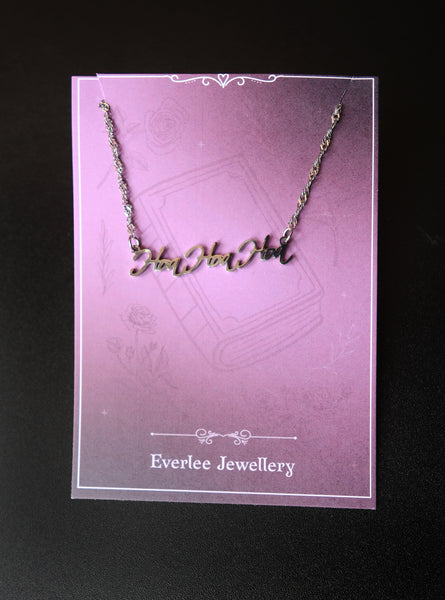 Hoa Hoa Hoa Name Necklace