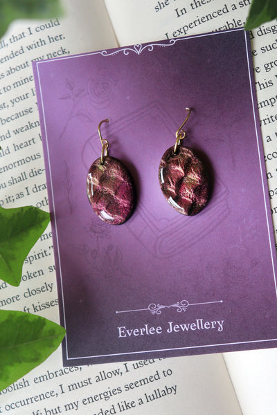 Beautifully Handcrafted Dragon Egg Earrings