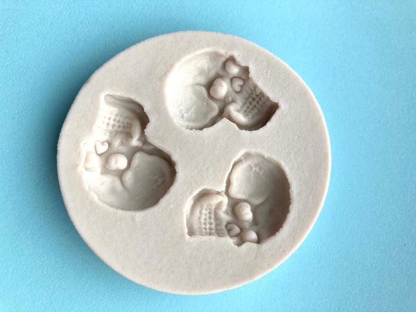 Skull Silicone Mould - Katrilee